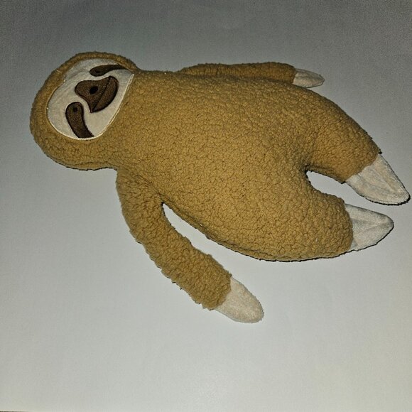 Lulu & Coco Brown Sloth Plush 15.5" Stuffed Animal Toy Sherpa Soft - Picture 5 of 6